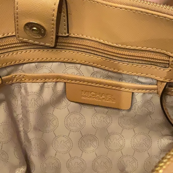 Michael Kors Two Toned Leather Handbag - Picture 6 of 11